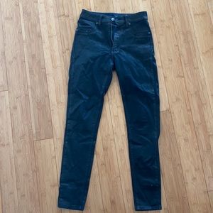 Carmar Black Denim. A little shiny, see second pic